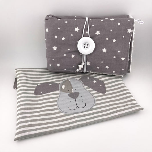 Set cane grigio